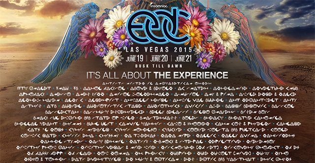 Electric Daisy Carnival 2015: LineUp + Trailer